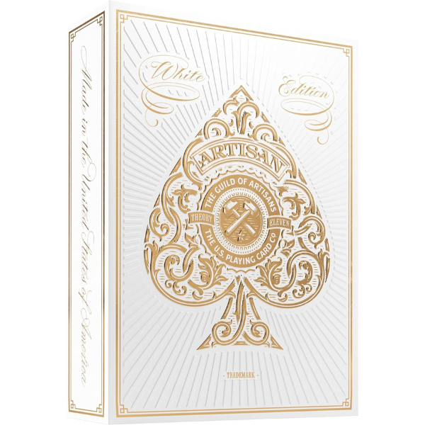 Artisan Playing Cards - White