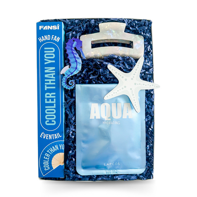 Beach-Themed Beauty Gifts, Mermaid Aesthetic Gift Box, Summer Skincare Gift Set, Beach Club Self-Care Gifts, Ocean-Inspired Gift for Her, Coastal Beauty Kits, Seaside Glow Gift Box, Gifts for Poolside Glam, Teen Girl Beach Gifts, Mermaid Clip and Mask Set, Summer Spa Kit for Her, Vacation Beauty Gift Ideas, Summer Party Favors for Women, Trendy Beach Accessories Gift, Fun Beauty Gifts for Bachelorettes