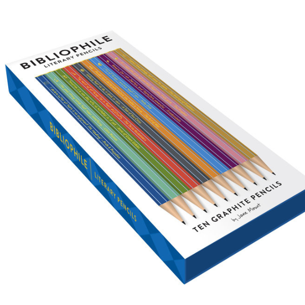 Bibliophile Literary Graphite Pencils