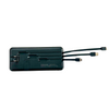 Black Power Bank - 10000 mah with Built in Cable