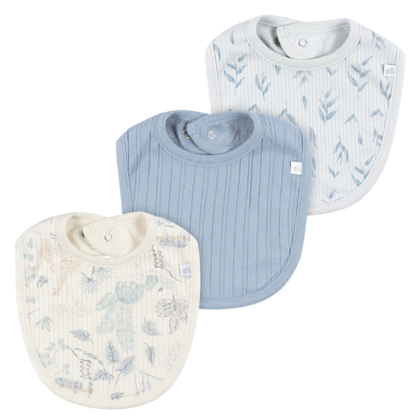 Blue Bandana Bibs - 3pk