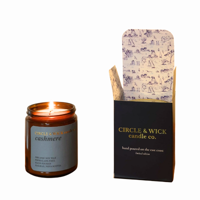 Cashmere 9oz Soy Wax Candle