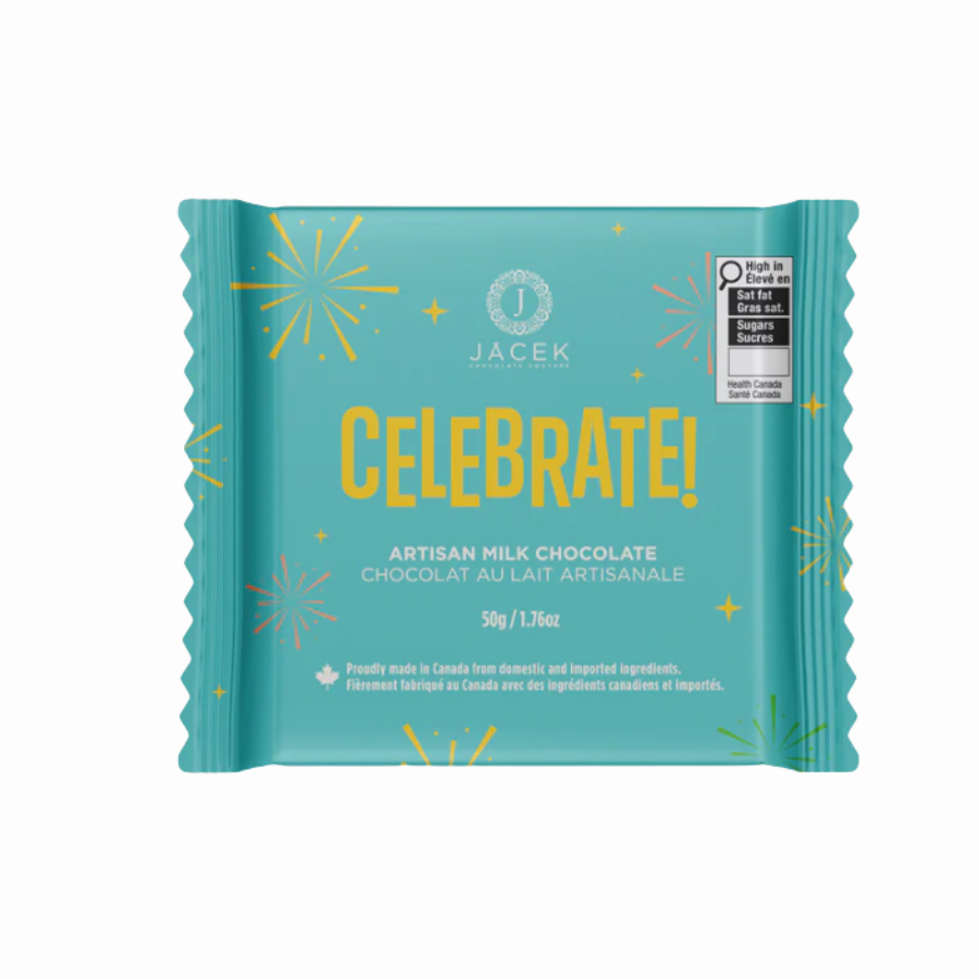 Celebrate - Artisanal Milk Chocolate Bar