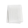 White Knitted Cotton Cellular Baby Blanket