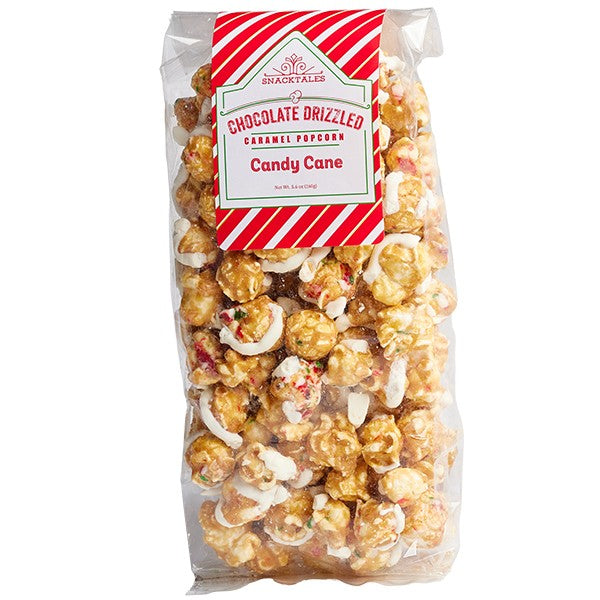 Chocolate Candy Cane Popcorn