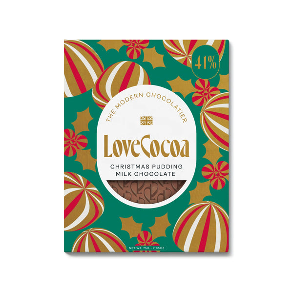 Plum Pudding Chocolate - Organic Dark - Coco Chocolate