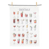 Classic Cocktails Kitchen Towel