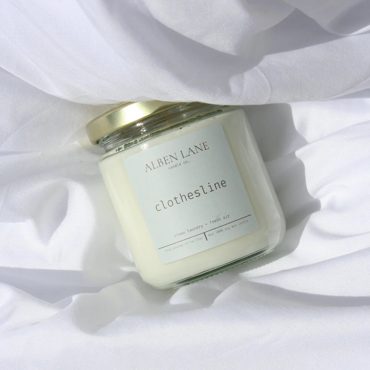 Clothesline Candle 100% Natural Soy Wax Candle