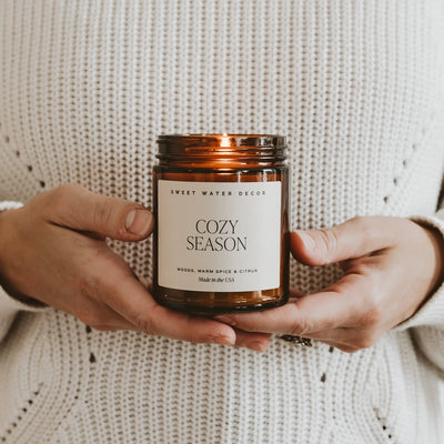 Cozy Season 9oz Soy Wax Candle (White Label)