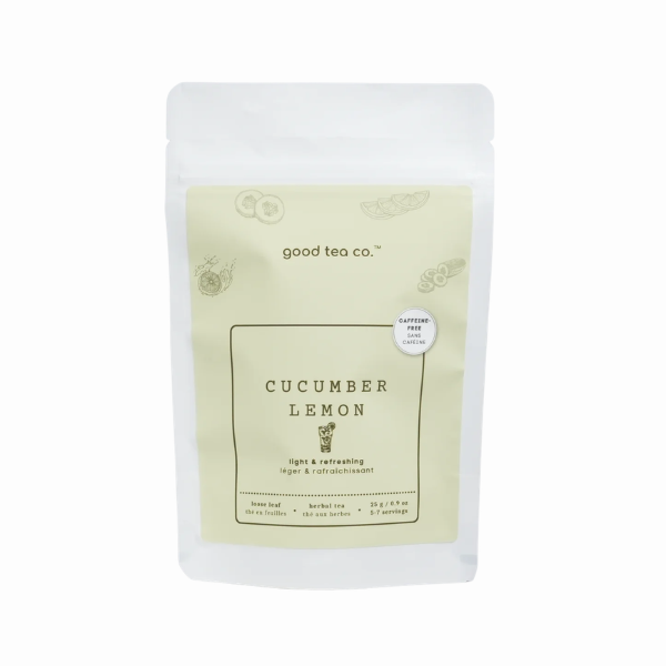 Cucumber Lemon Caffeine Free Tea (25g Pouch)