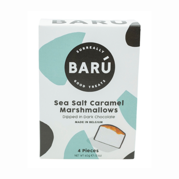 Dark Chocolate Sea Salt Caramel Marshmallows - Small 60g