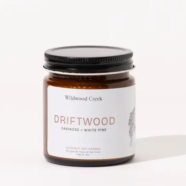 Driftwood Natural 4oz Coconut Candle