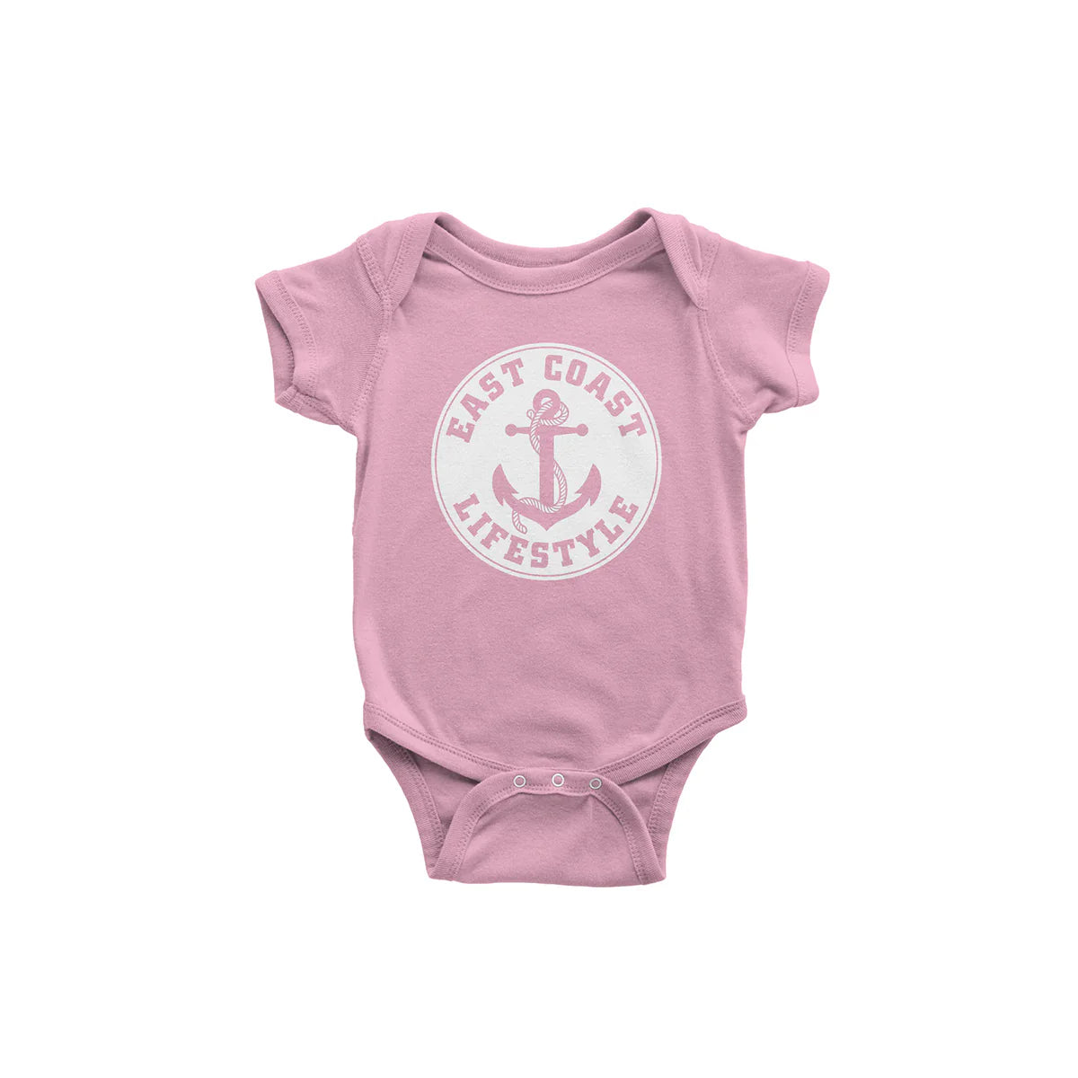 East Coast Lifestyle Classic Baby Onesie - Pink