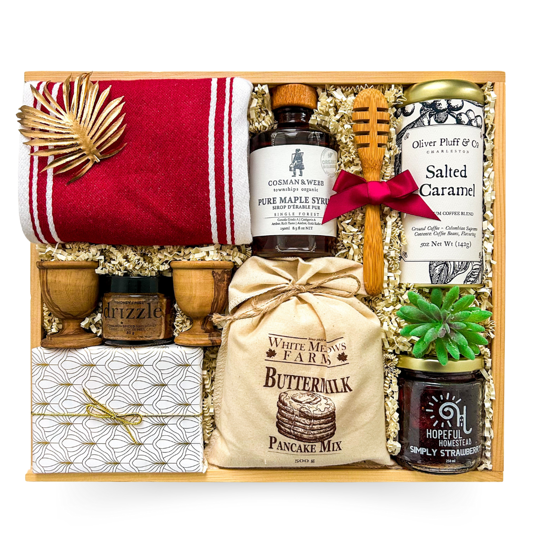 New Home Gift, Gourmet Gift Box, Gourmet Gift Basket, Food Gift Box, Food Gift Basket, Family Gift, Family Gift Delivery, Family Gift Shipped, Family Gift Box, Family Gift Basket, Breakfast Gift Box, Brunch Gift Box, Luxury Breakfast Gift, Housewarming Gift For Family, Halifax Gift Delivery, Dartmouth Gift Delivery, Bedford Gift Delivery, Halifax Gifts, Canadian Gifts, Housewarming Gift Box, Housewarming Gift Basket, New Home Gift Basket, New Home Gift Box, New House Gift Basket, Pancake Gift