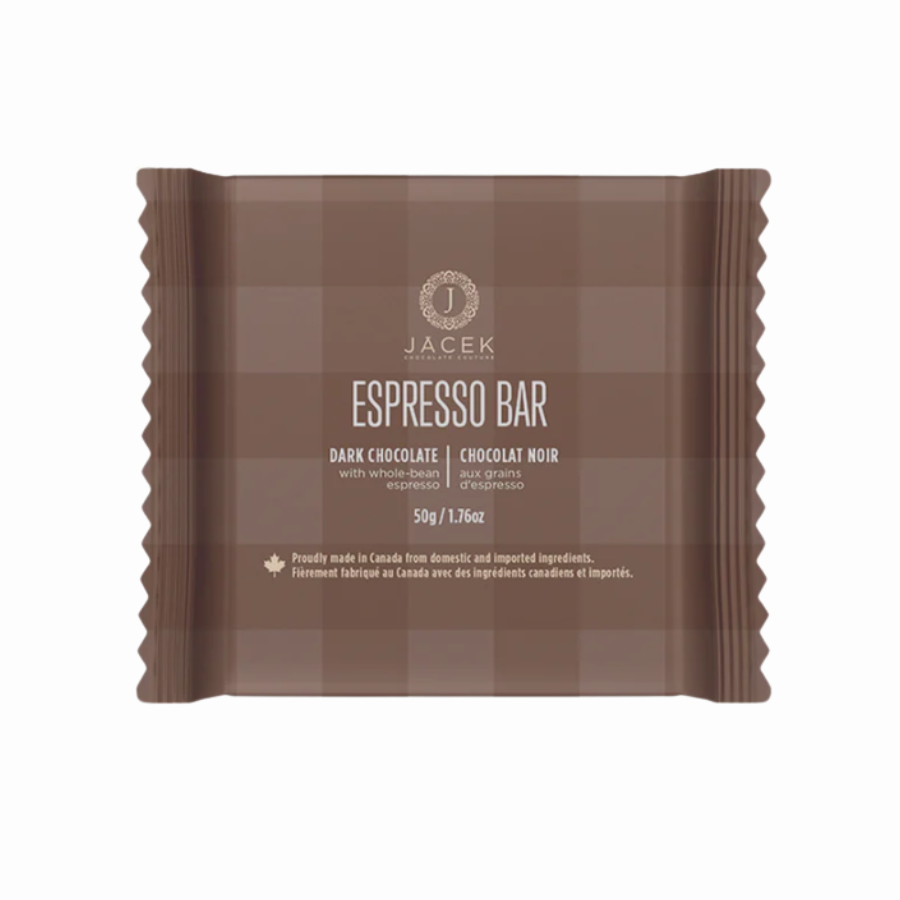 Espresso Chocolate Bar - Dark Chocolate with Whole Coffee Beans