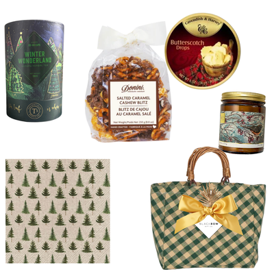 Discover Evergreen Moments, a charming gourmet gift basket perfect for holiday client appreciation, corporate gifting and thoughtful everyday occasions. Ships across Canada.