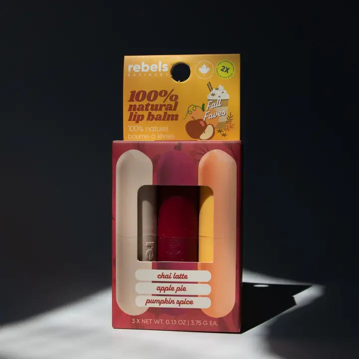 Fall Flavours Lip Balm Set