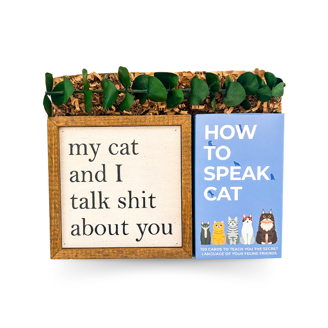 New House Gift Box, Housewarming Gift Ideas, Cat Lover Gift Ideas, Gift Box For Cat Lover, Cat-Themed Gift Box, Gift Ideas For Animal Lovers, Animal-Themed Gift Box, Cat Mom Gift Ideas, Pet Parent Gift Box, Cat Themed Gift, Gift Delivery Canada, Budget-Friendly Canada Gift Boxes, Affordable Gift Ideas Halifax, Gift Delivery Nova Scotia, Gift Delivery Halifax