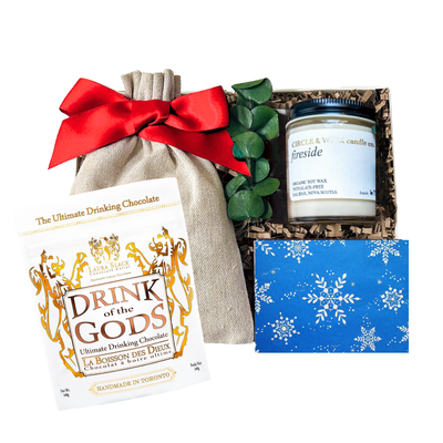 Fireside Favourites Canadian holiday gift box by Black Bow Gift Co.