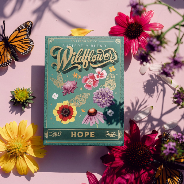 Floriography Seed Packet - Butterfly Wildflowers (Hope)