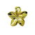 Flower Claw Clip - Gold