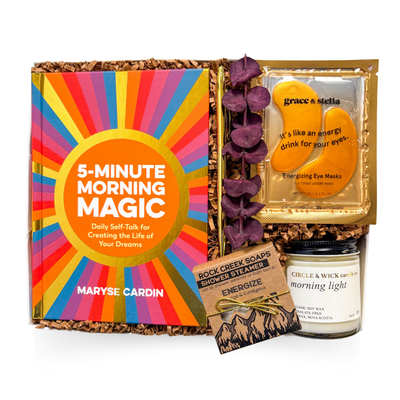 Fresh Starts is a morning routine gift designed to inspire intention, clarity, and momentum. A thoughtful choice for motivation, encouragement, self-care, and new beginnings.