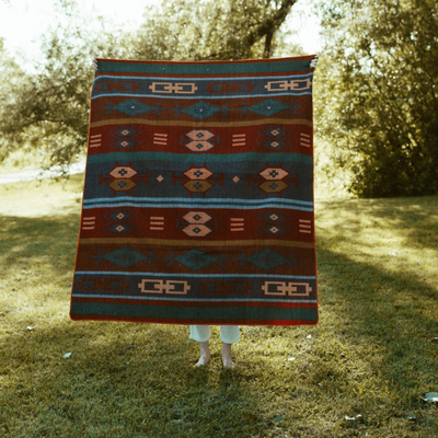 Geometric Southwest Blanket