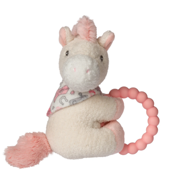 Giddy Up Pony - Rattle Teether 6” (0+ Months)