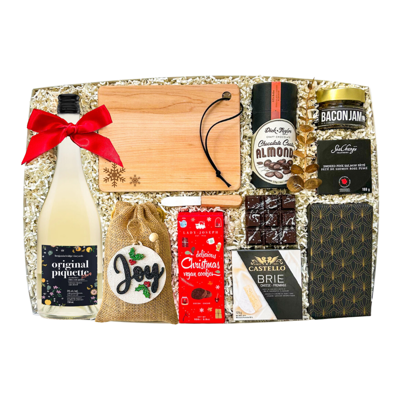 Premium Luxury Christmas Gift Baskets, Gourmet Food Hampers for Holiday,  Festive Gifts for Women, Men, Corporate