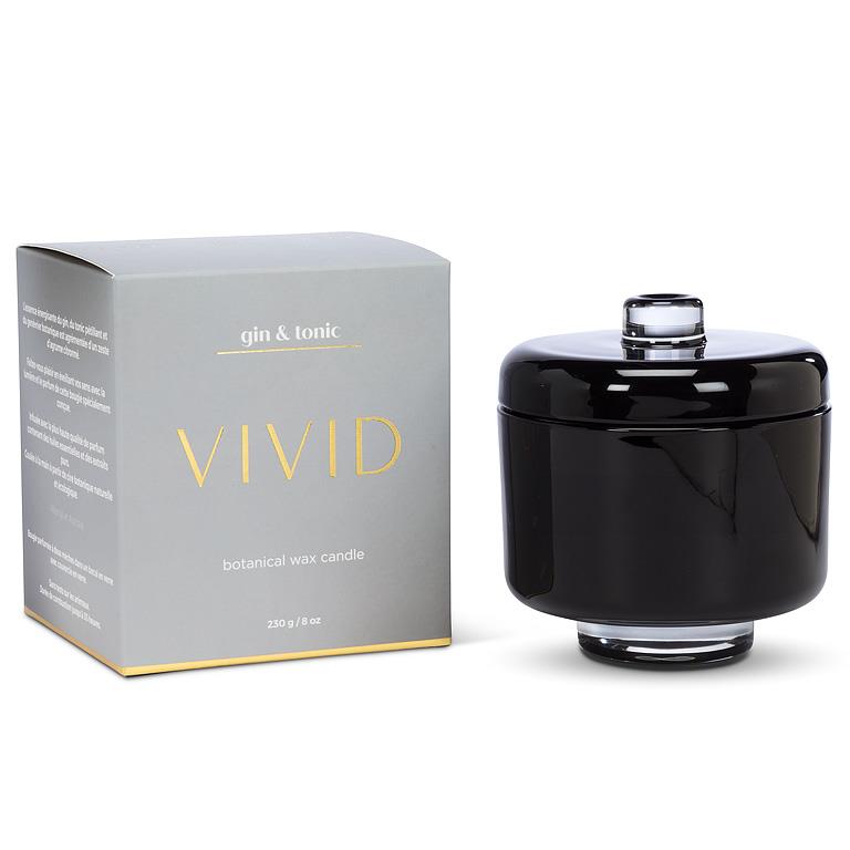 Vivid - Gin & Tonic Candle in Pedestal Jar