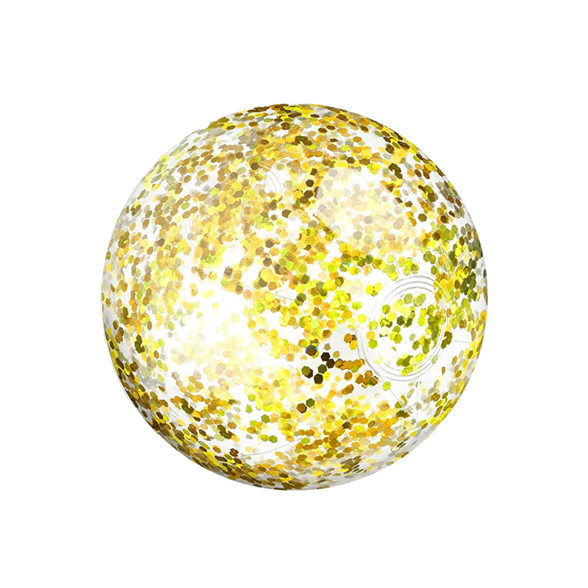 Glittery Light Up Inflatable Beach Ball