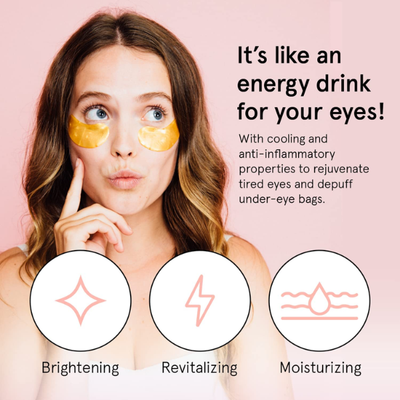 Gold Energizing Under Eye Masks - 1 Pair