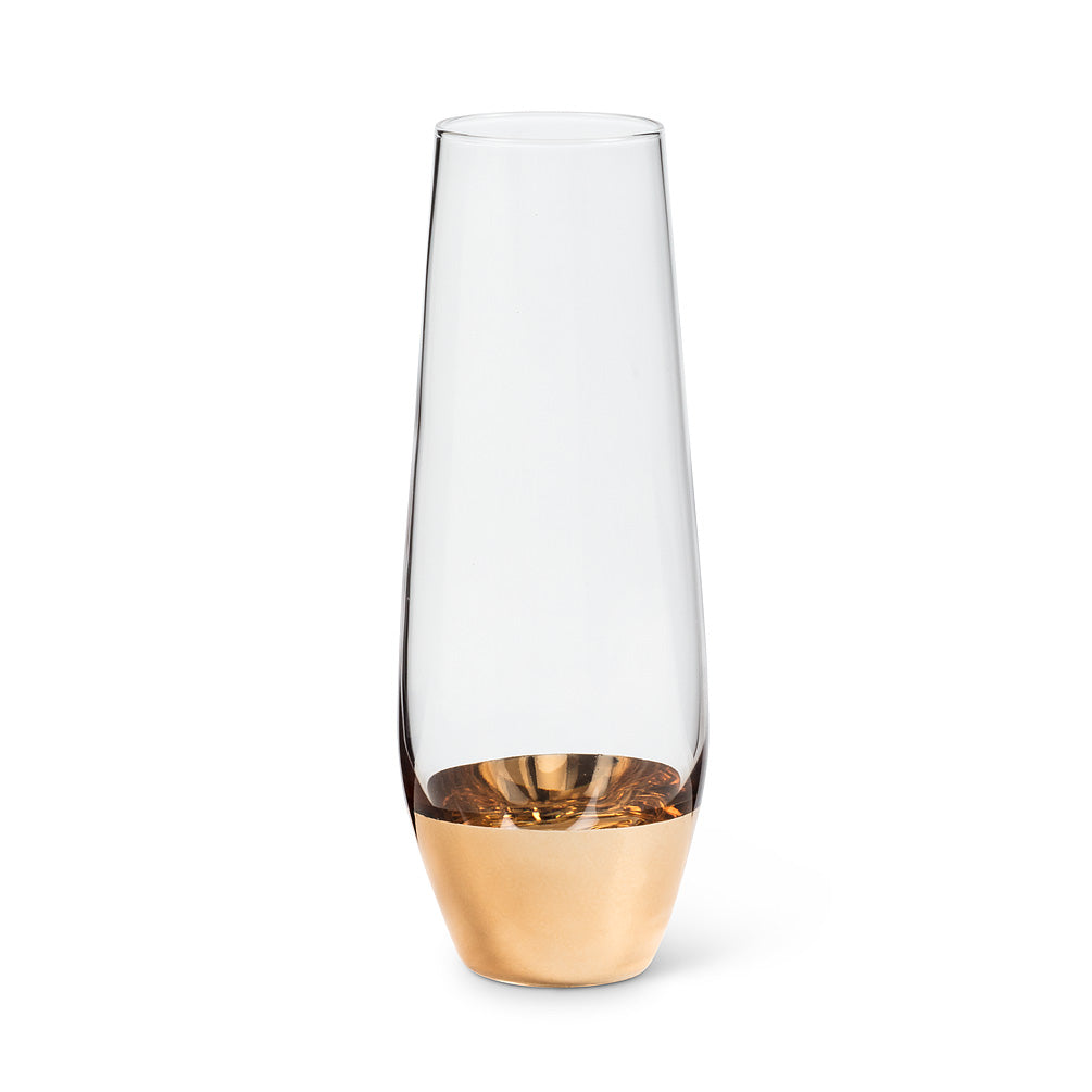 Margaret Craig - Gold Dipped Stemless Flute