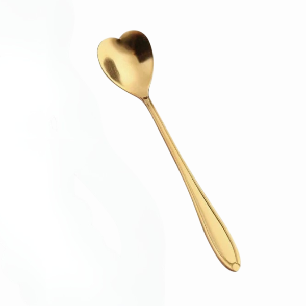 Gold Heart Spoon