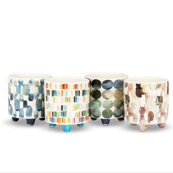 Graphic Mini Planter -1 pc (Assorted)