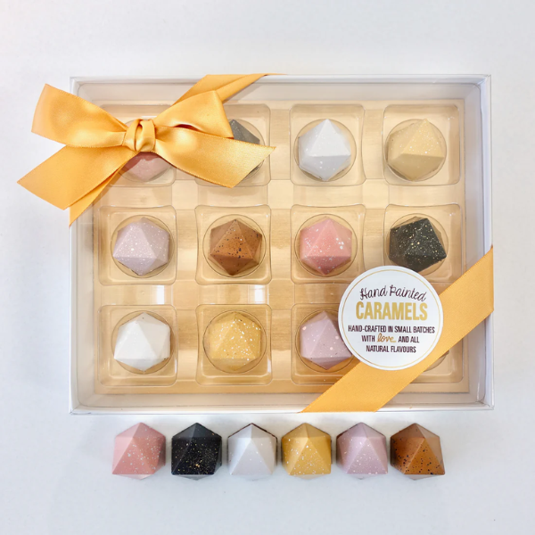 Hand Painted Caramels 12 Pack - Assorted Flavours