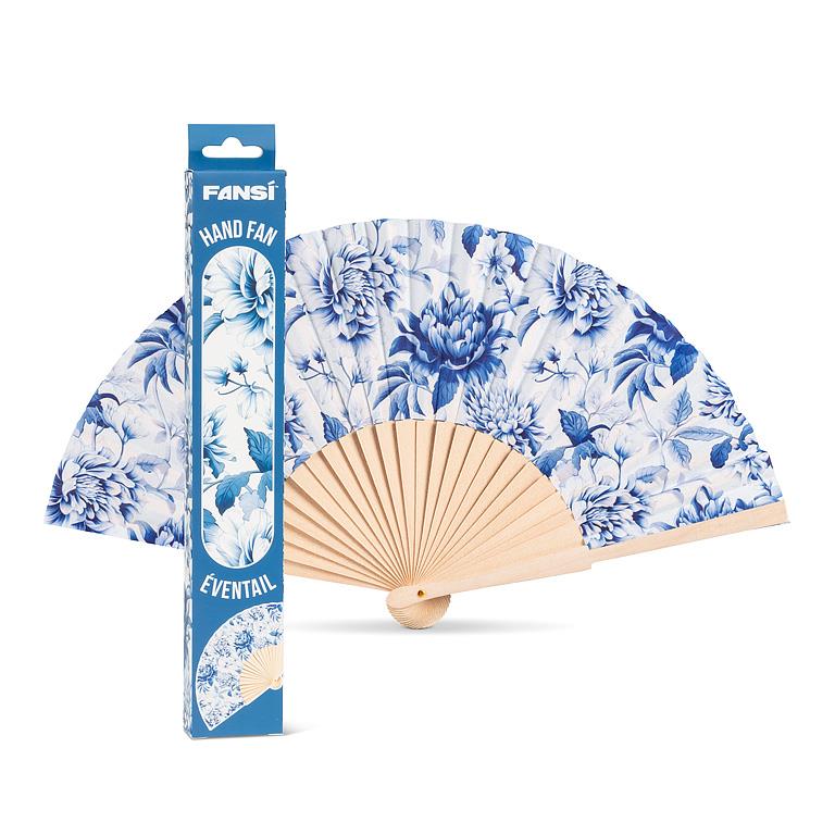 Hand Fan - Chintz Print