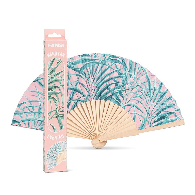 Hand Fan - Palm Print