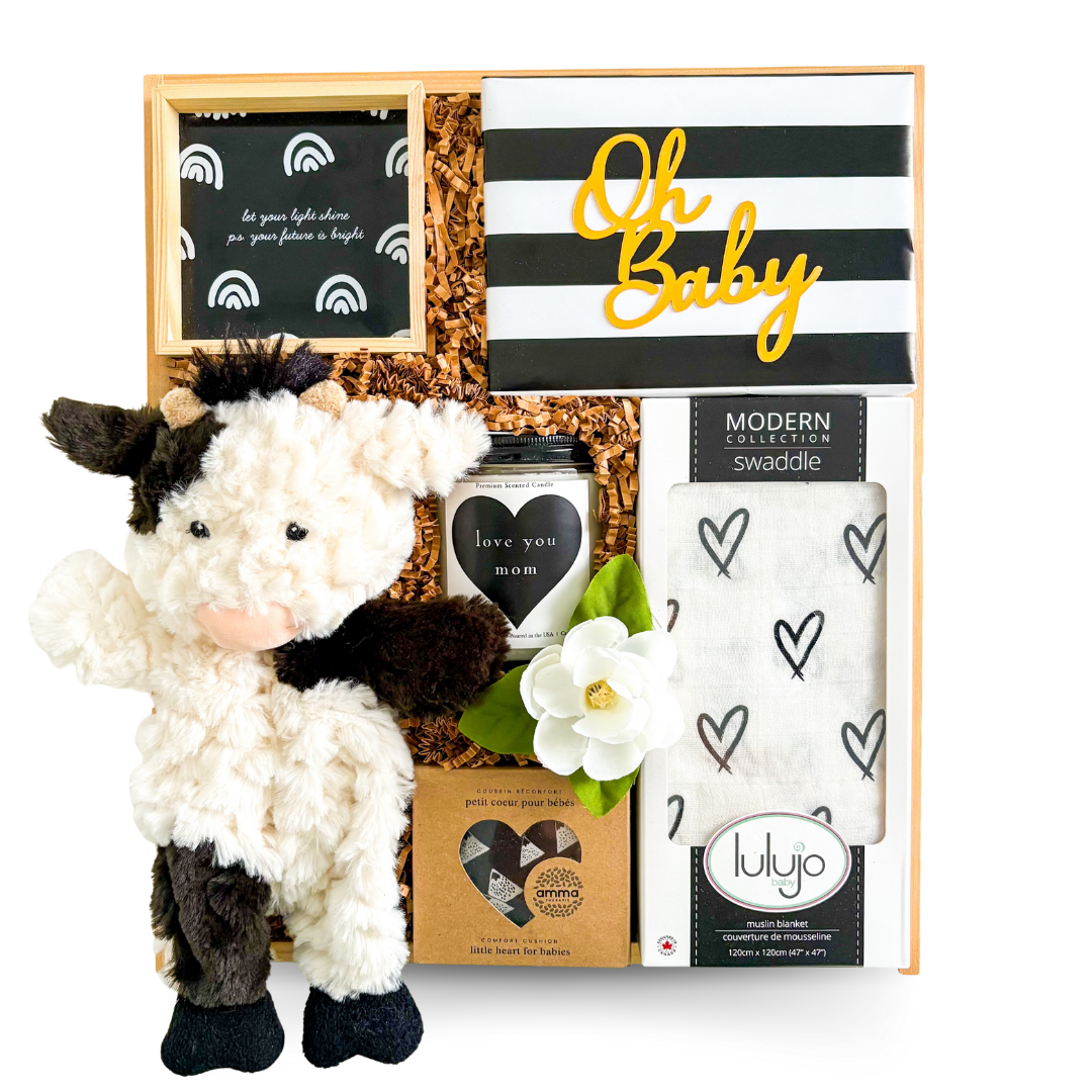 New Baby Gift Boxes, Shipped Gift Boxes Canada, Baby Shower Gift Sets, Thoughtful Gifts For Moms, Gender-Neutral Baby Gifts, Gifts With Baby Blankets, Modern Baby Gift Sets, Relaxation Gift Sets, Sentimental Gift Boxes, Self-Care Gifts For New Moms, Cozy Gift Boxes, Welcome Baby Gift Sets, Shipped Personal Gifts, Unique Gifts For Parents, Gifts With Loveys And Swaddles, Gifts For New Arrivals, Gifts With Candles, Newborn Gift Boxes, Baby Keepsake Gift Sets, Soft Gift Boxes For Baby

