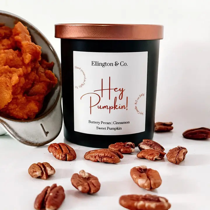 Hey Pumpkin! Candle
