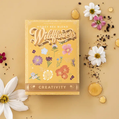 Floriography Seed Packet - Honey Bee Wildflowers (Creativity)