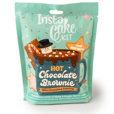 Hot Chocolate Brownie with Chocolate Frosting