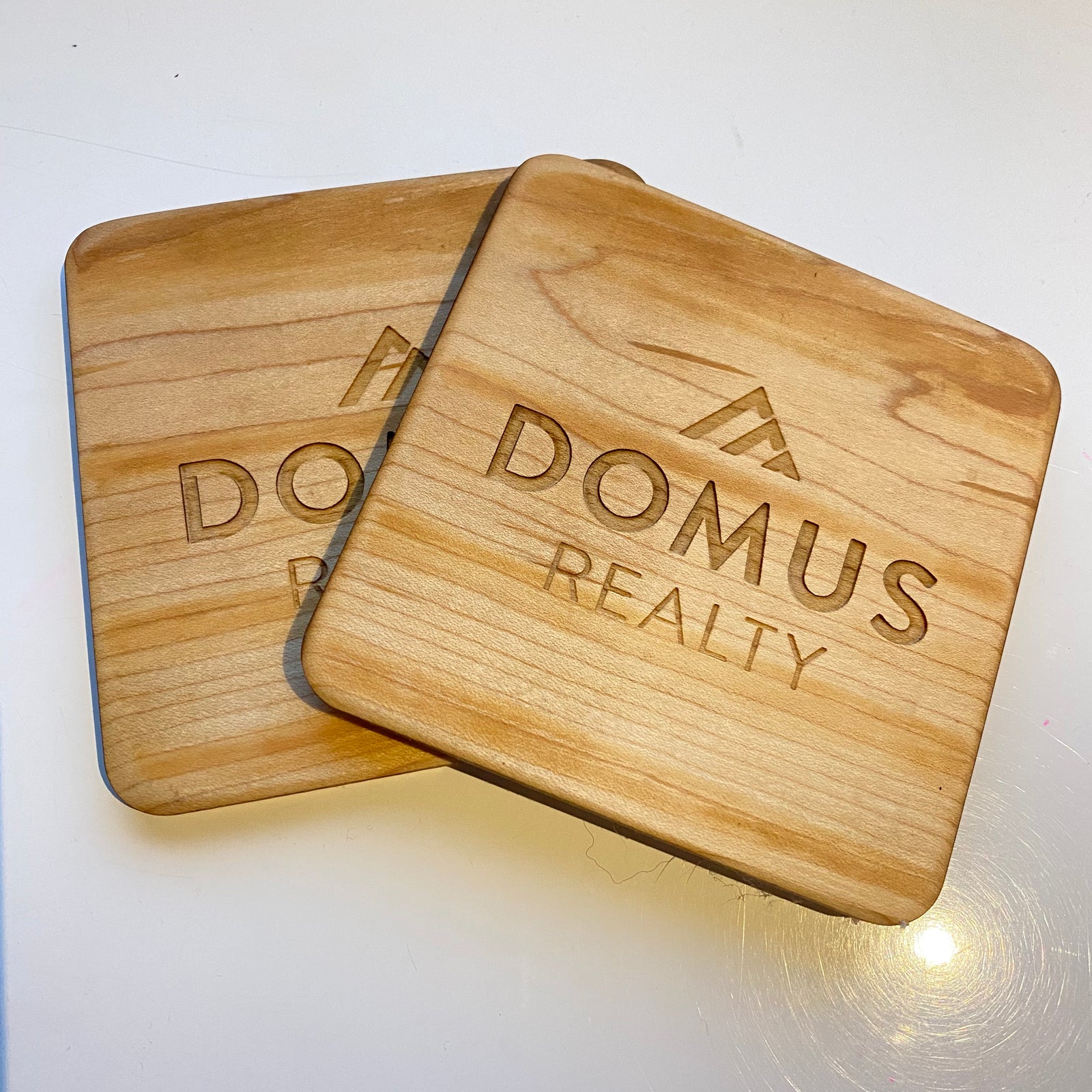 Domus Branded Coasters (Set of 2)