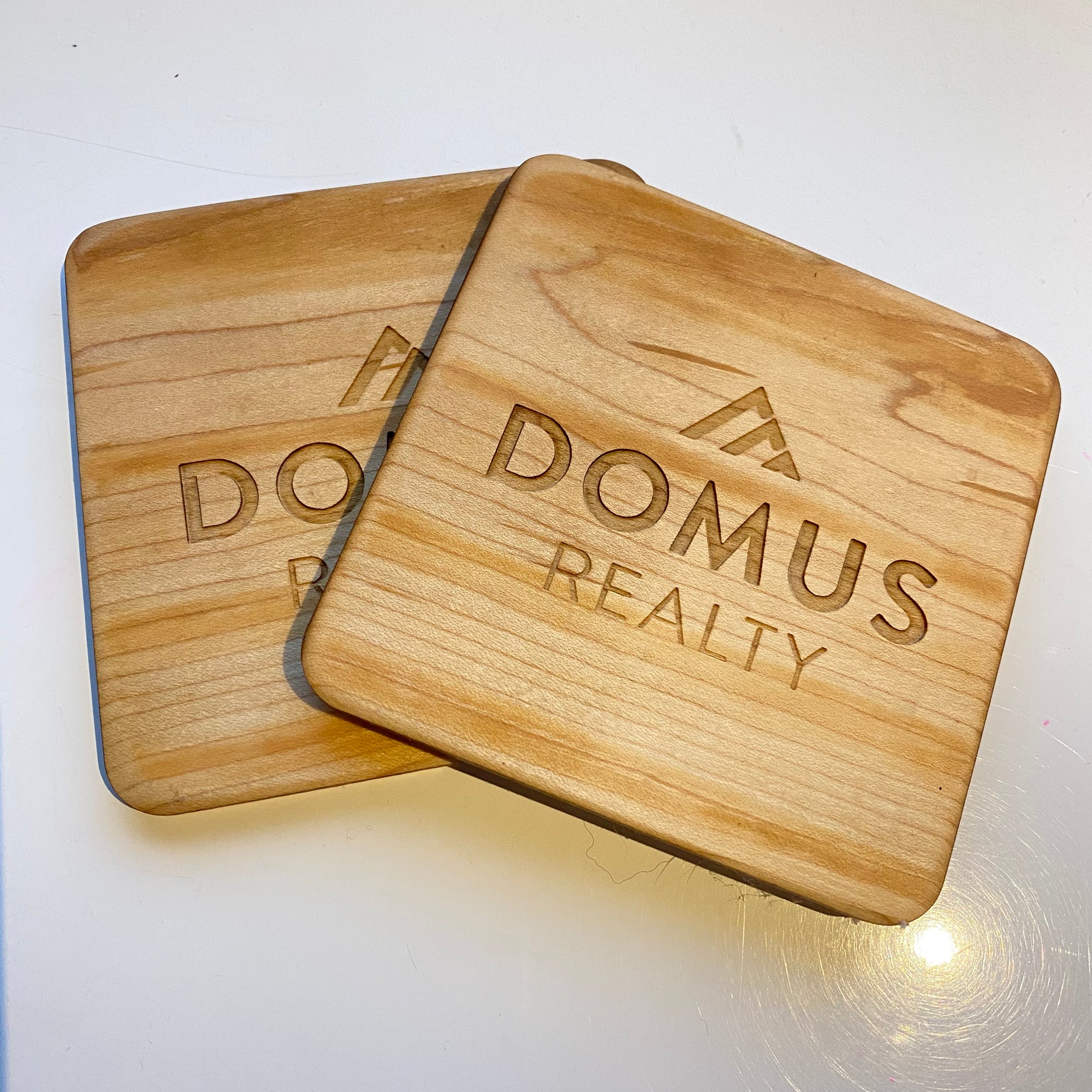 Domus Branded Coasters (Set of 2)