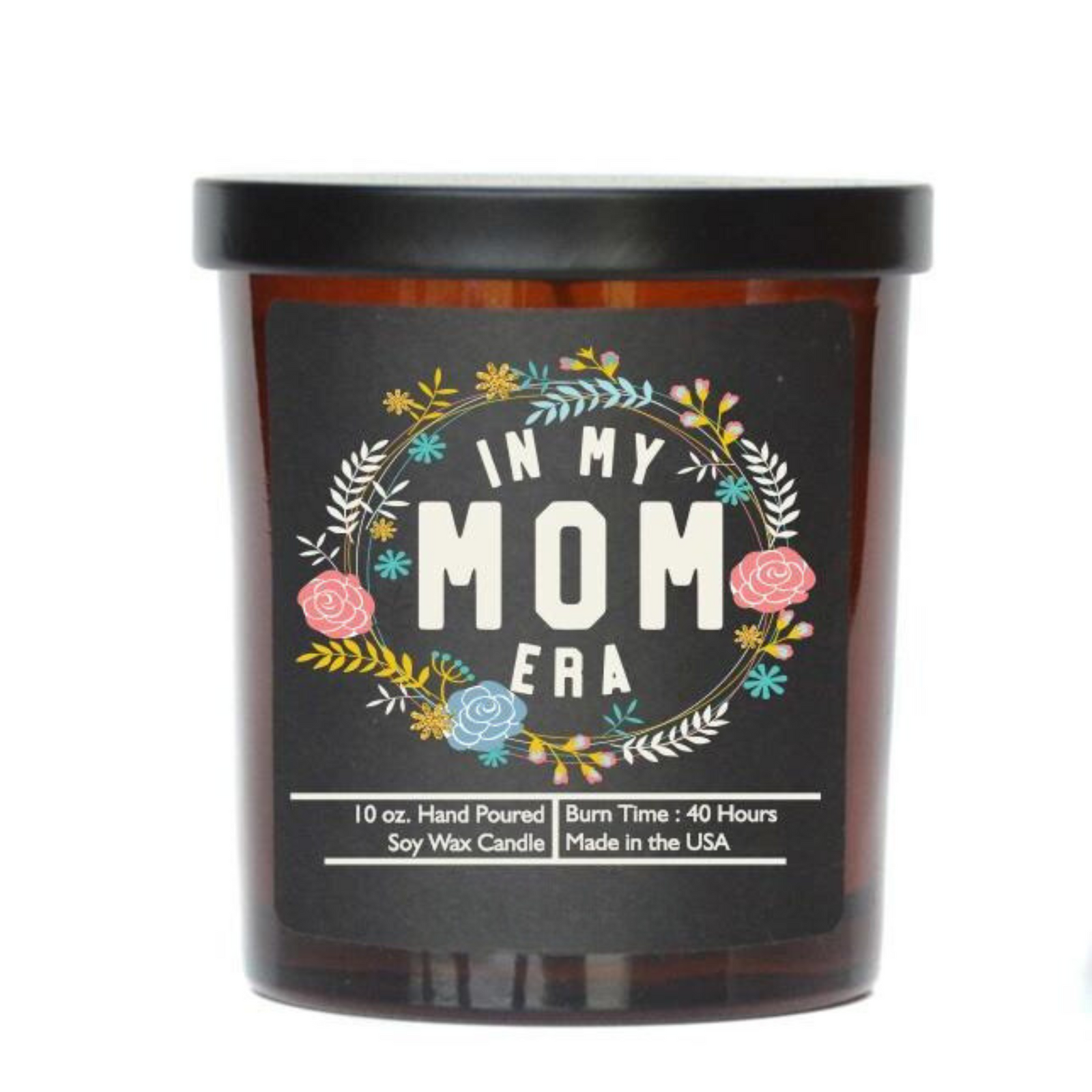 In My Mom Era - Raspberry Vanilla Soy Wax Candle