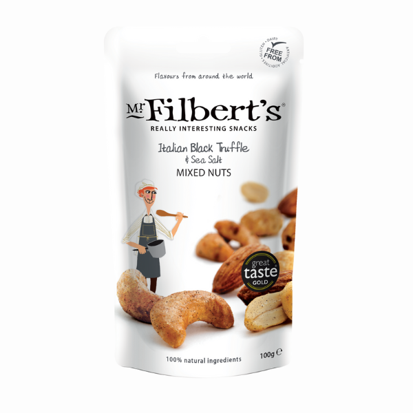 Gourmet Italian Black Truffle Mixed Nuts