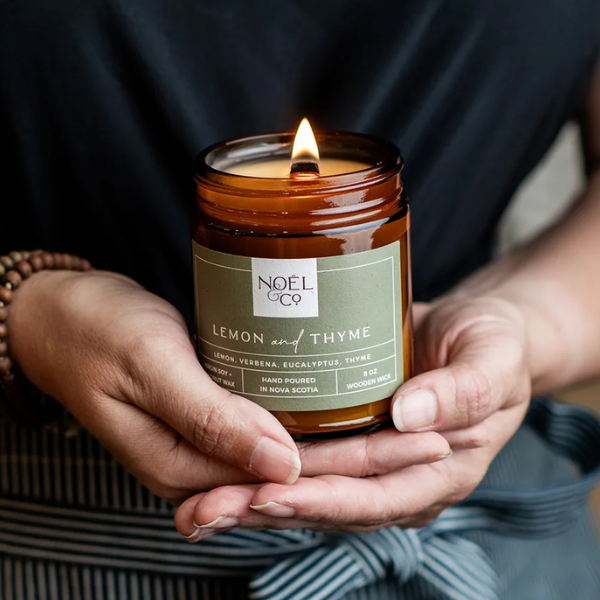 Lemon & Thyme 8oz Candle
