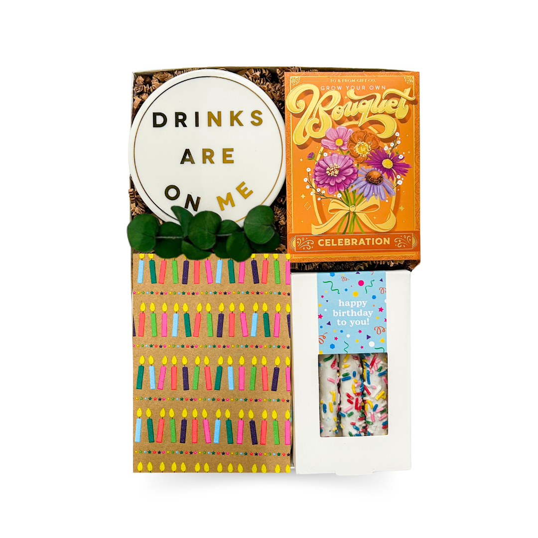 Birthday Gift Boxes, Shipped Gift Boxes Canada, Budget-Friendly Birthday Gift Sets, Party Favor Gift Boxes, Thoughtful Gifts For Friends, Modern Birthday Gift Boxes, Celebration Gift Boxes, Affordable Self-Care Gifts For Her, Shipped Personal Birthday Gifts, Unique Gifts For Women, Fun Birthday Treat Gift Boxes, Gifts With Chocolate And Pretzels, Relaxation And Fun Gift Sets, Value-Friendly Birthday Gift Boxes, Seasonal Birthday Party Gift Sets, Budget-Friendly Celebration Gift Boxes, Gourmet Shortbread And