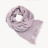 Lilac Ribbed Scarf