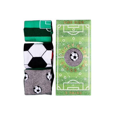Lucky Game Day Soccer Socks - 3 Pairs